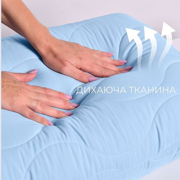 Фото - Набор одеяло евро + 2 подушки IDEIA NordicBlue 200х220 + 50х70 (8-36202)
